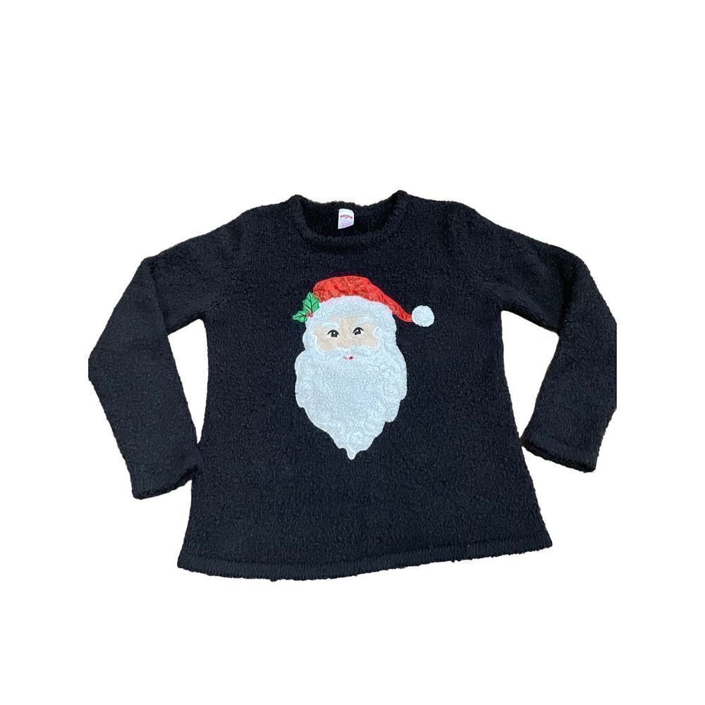 ‎Holiday Time Santa sweater small